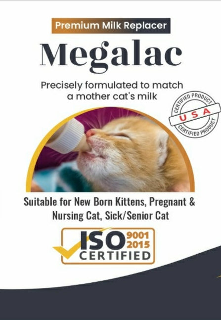 Megalac Baby Cat Milk Kitten Milk 150 Grams pets-park-pk