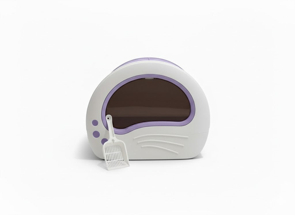 PawPalace Cat Litter Box with Sliding Tray pets-park-pk