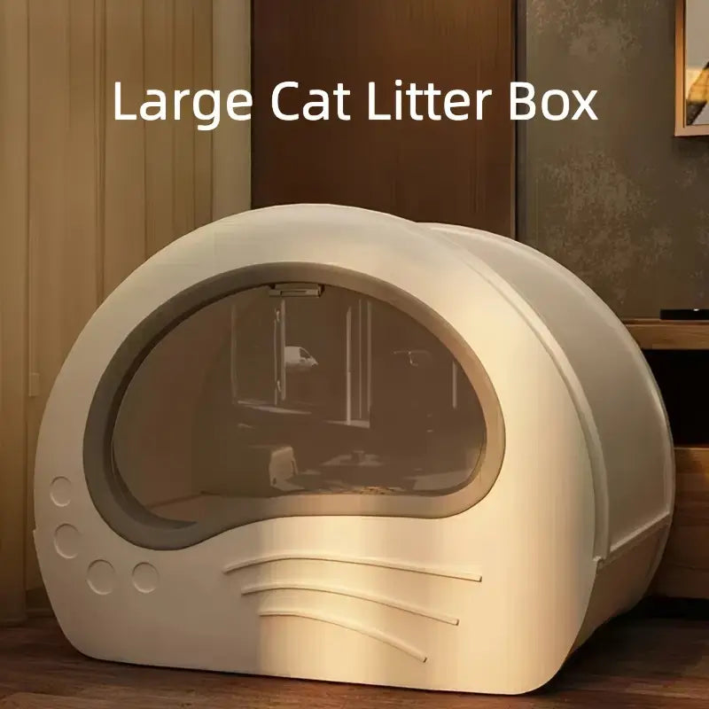PawPalace Cat Litter Box with Sliding Tray pets-park-pk