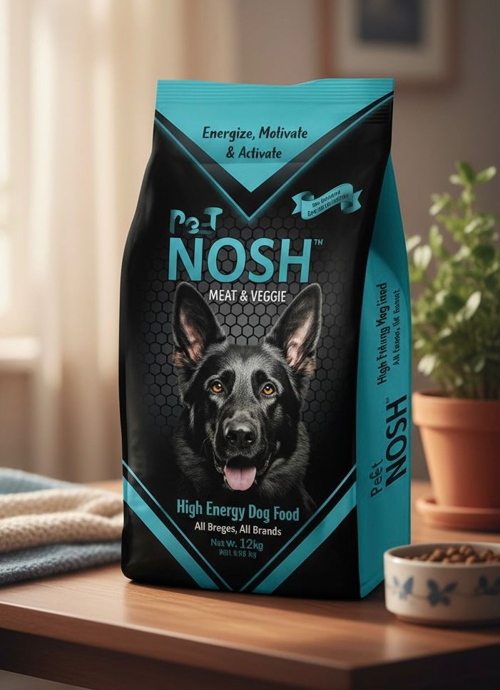 PetNosh High Energy Dog Food 3Kg pets-park-pk