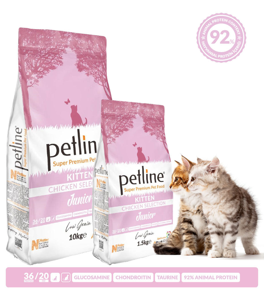 Petline Super Premium Kitten Food Chicken pets-park-pk