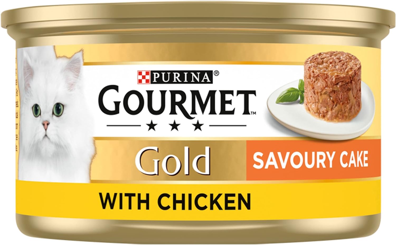 Purina Gourmet Gold Tin Chunks in Gravy Salmon & Chicken Wet Cat Food 85Grams pets-park-pk