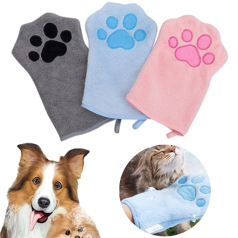 Quick Drying Pet Bathing Glove Without Shampoo pets-park-pk