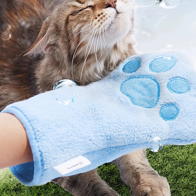 Quick Drying Pet Bathing Glove Without Shampoo pets-park-pk