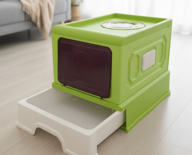 Rectangular Large Litter Box With Free Scoop – PetsPark.pk