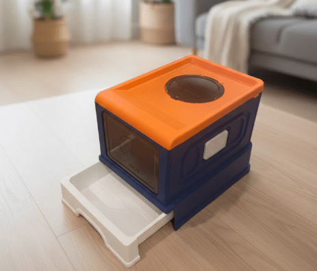 Rectangular Large Litter Box With Free Scoop – PetsPark.pk