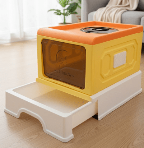 Rectangular Large Litter Box With Free Scoop – PetsPark.pk