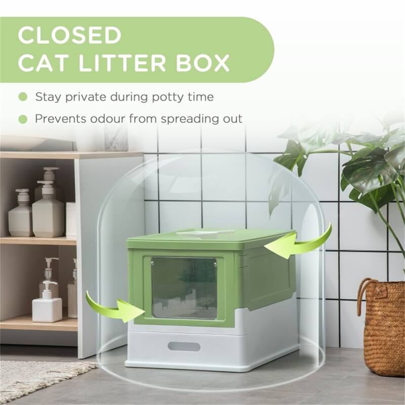 Rectangular Large Litter Box With Free Scoop – PetsPark.pk