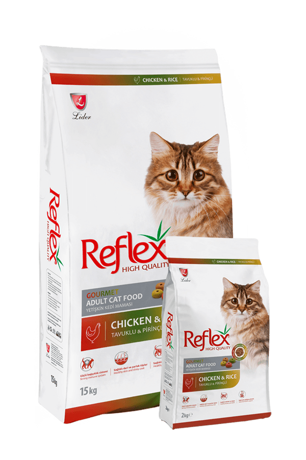 Reflex Cat Food Multi Colour Gourmet Chicken & Rice 1.5Kg pets-park-pk