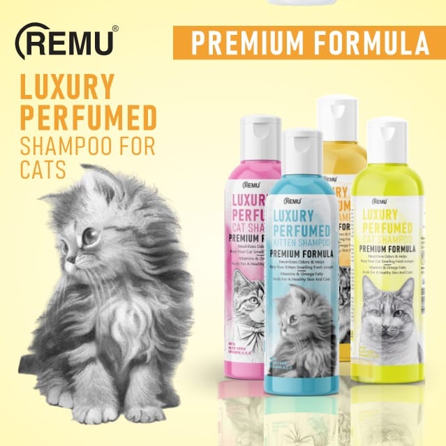 Remu Luxury Perfumed Kitten & Cat Shampoo pets-park-pk