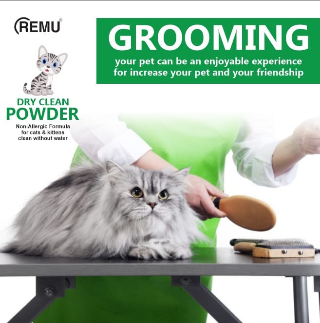 Remu Royal Cat Dry Powder Dry Bath pets-park-pk