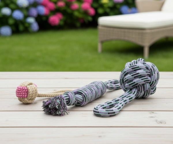 Rope Knit Tug Toy For Pets pets-park-pk