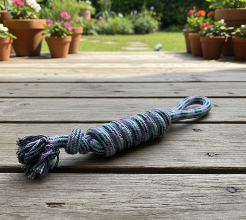 Rope Knit Tug Toy For Pets pets-park-pk