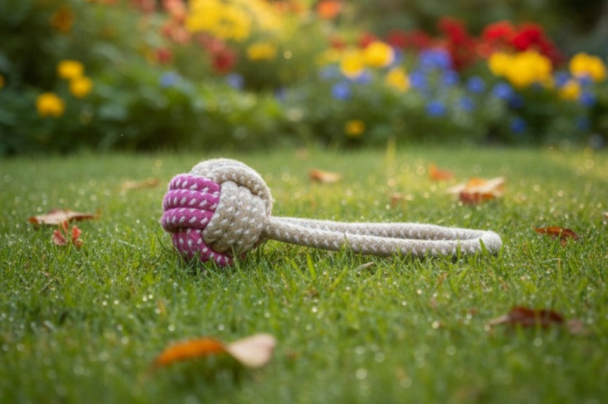 Rope Knit Tug Toy For Pets pets-park-pk