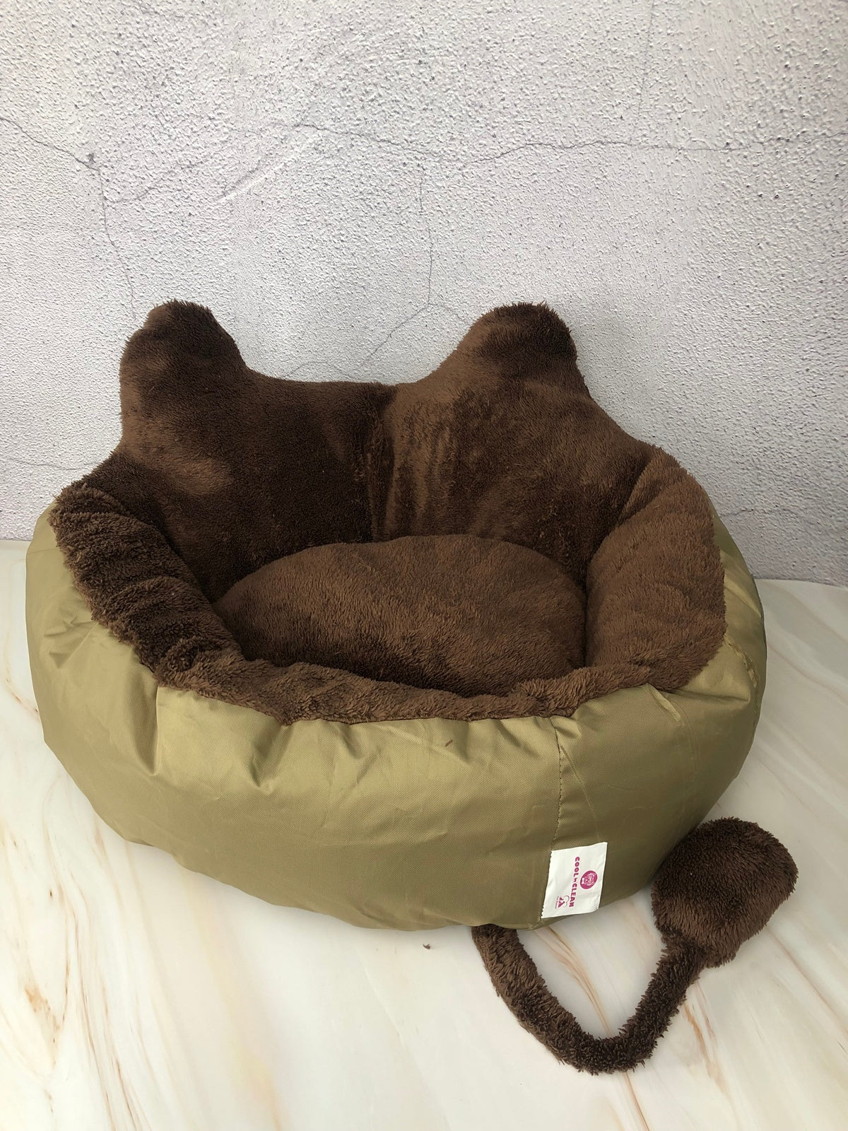Round Cushion Cat/Puppy Bed with PlayBall pets-park-pk