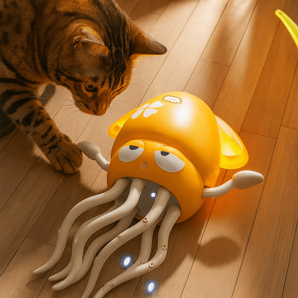Squid World Cat Toy pets-park-pk