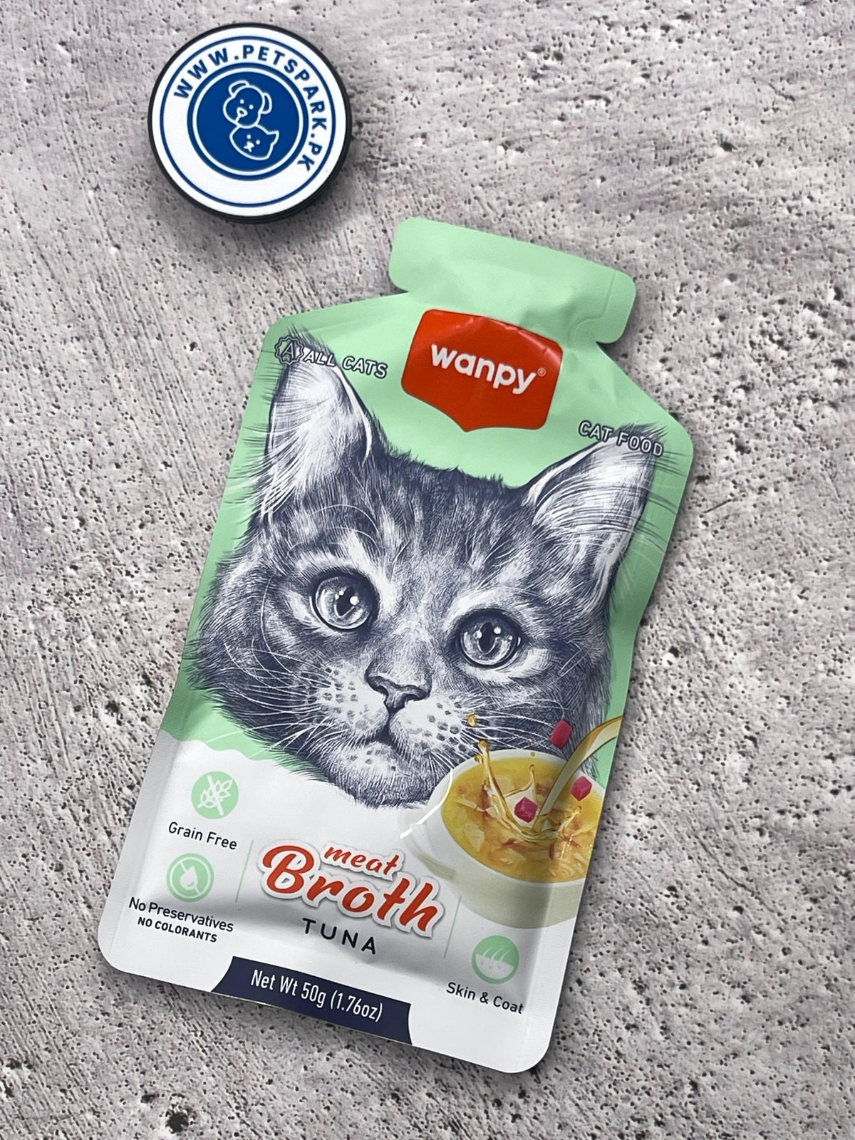 Wanpy Meat Broth Soap for Cats - 50Grams pets-park-pk