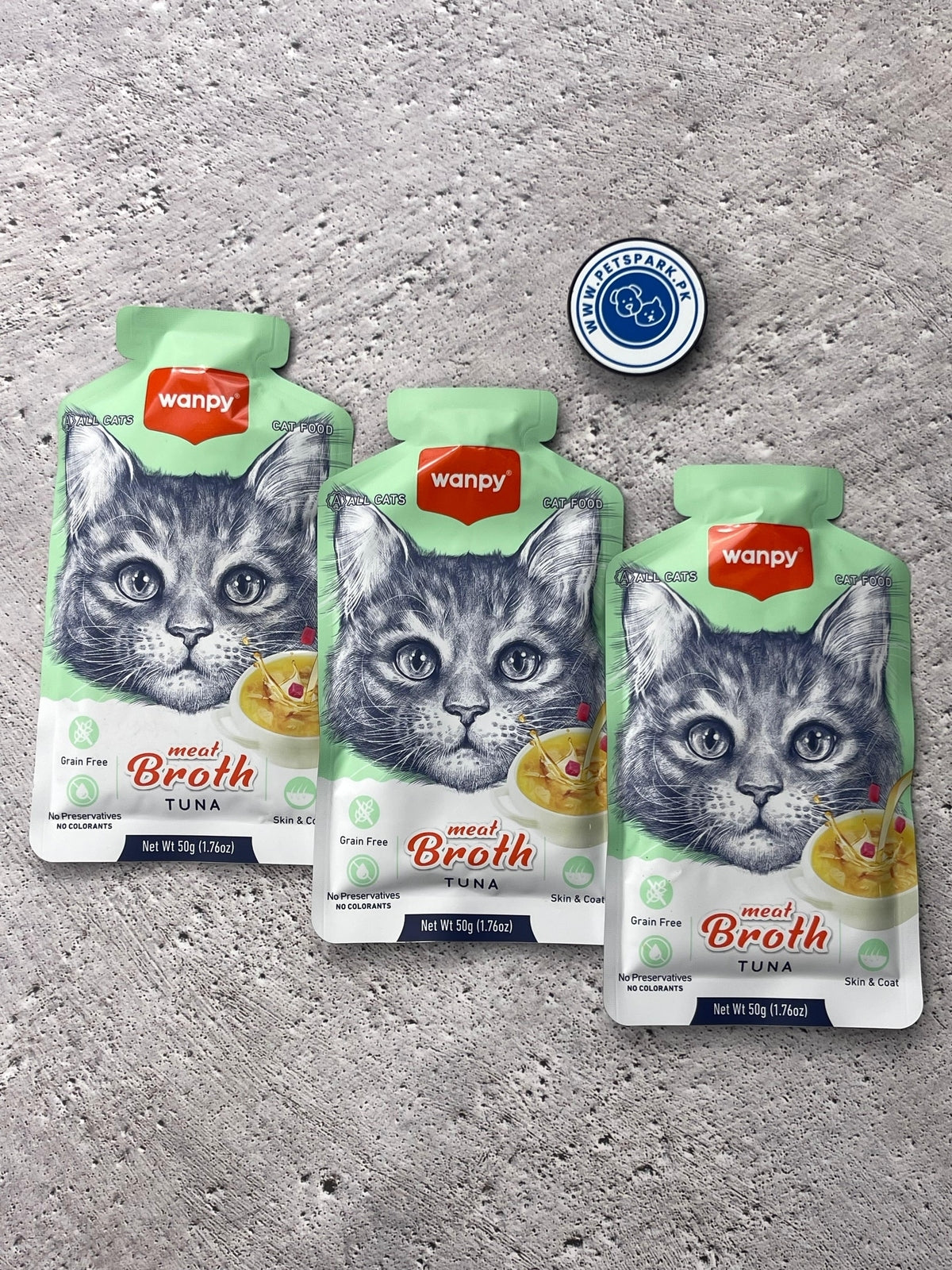 Wanpy Meat Broth Soap for Cats - 50Grams pets-park-pk