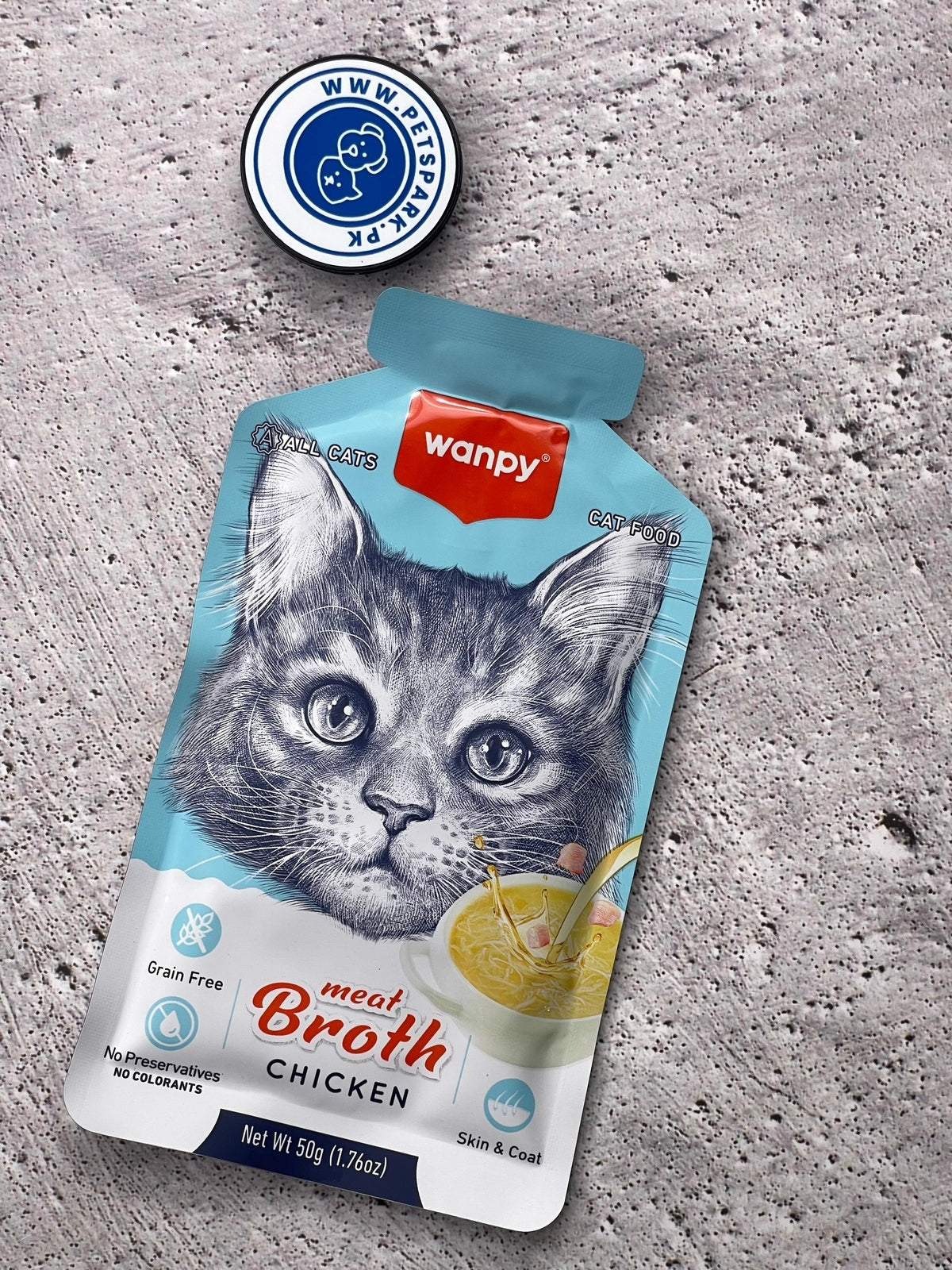 Wanpy Meat Broth Soap for Cats - 50Grams pets-park-pk