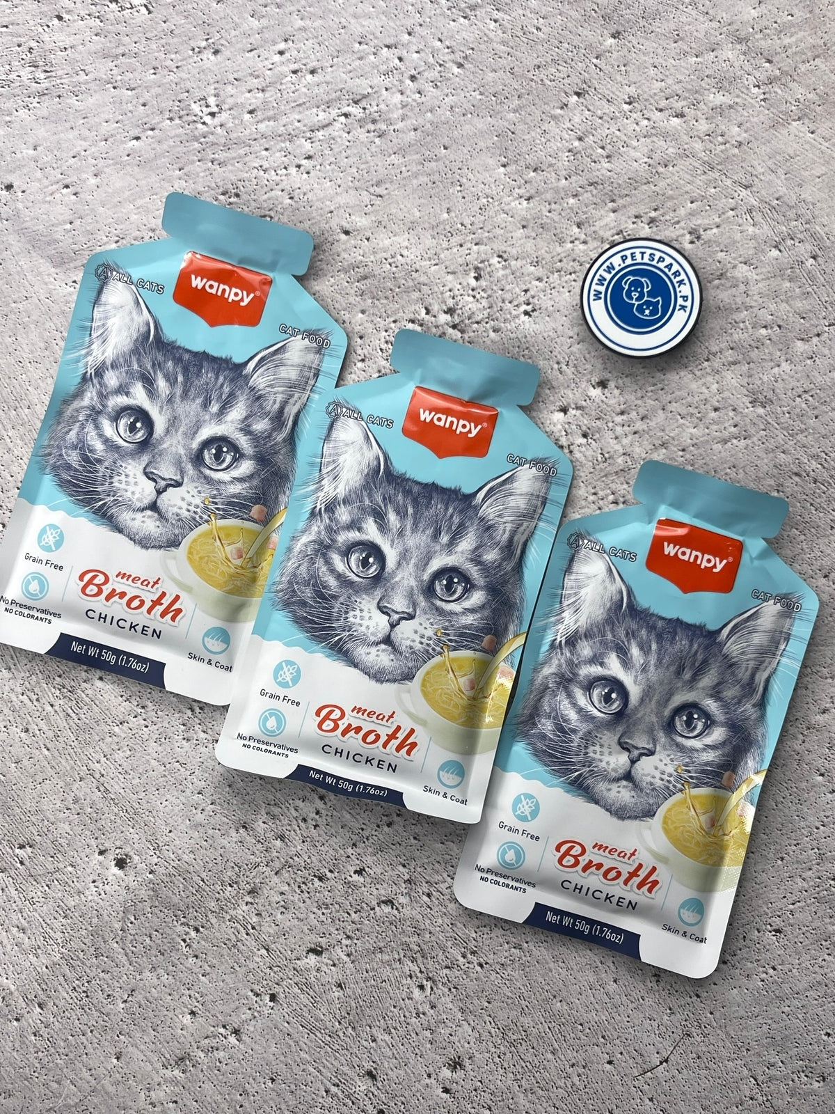 Wanpy Meat Broth Soap for Cats - 50Grams pets-park-pk