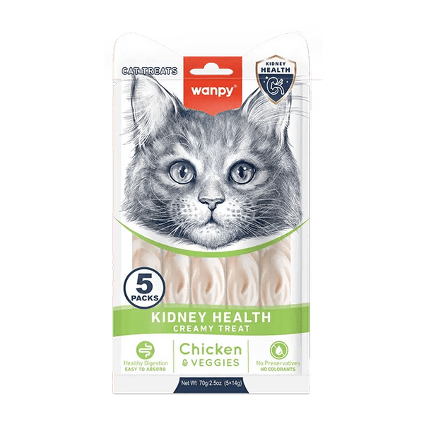 Wanpy Renal Health Creamy Treat Chicken & Veggies pets-park-pk