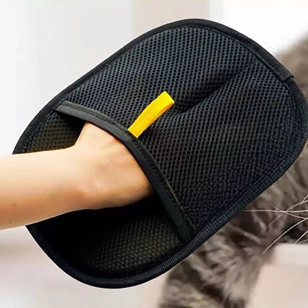 Washable Black Lint Glove for Hair Cleaning pets-park-pk