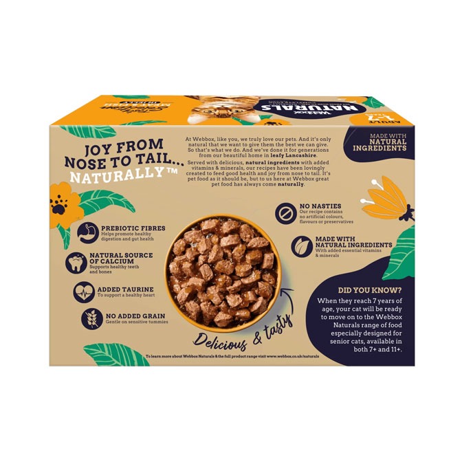 Webbox Naturals Jelly Wet Cat Food 100Grams pets-park-pk