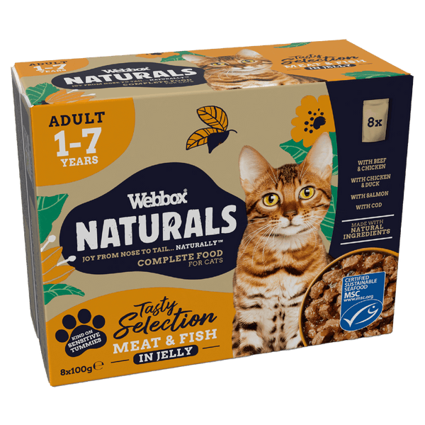 Webbox Naturals Jelly Wet Cat Food 100Grams pets-park-pk