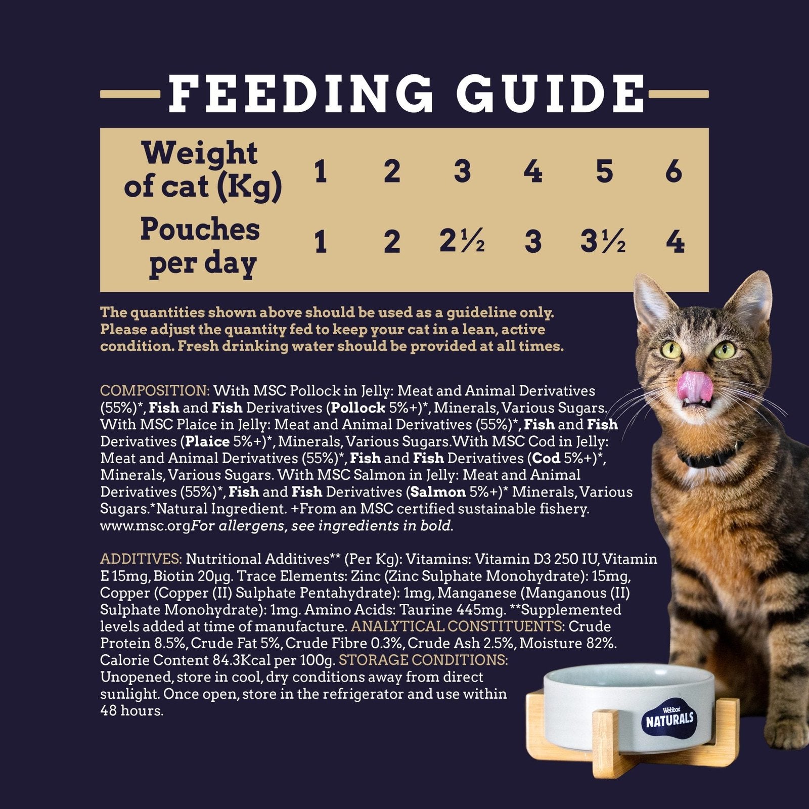 Webbox Naturals Jelly Wet Cat Food 100Grams pets-park-pk