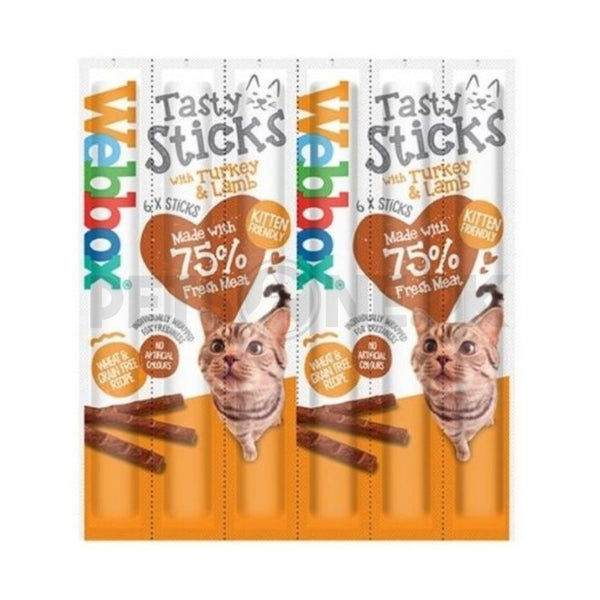 Webbox Tasty Sticks Cat Treats pets-park-pk