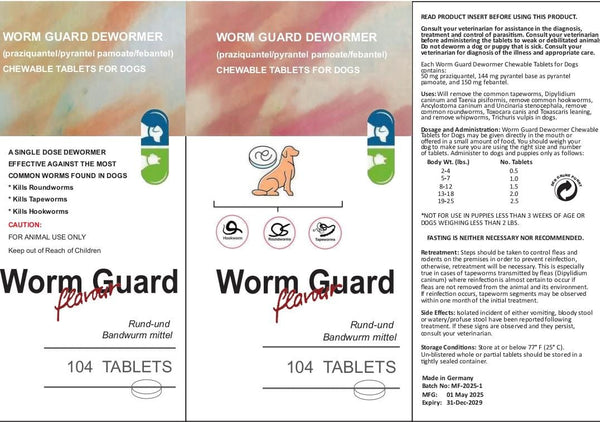 Wormguard Plus for Puppies and Dogs Original 01 Tablet pets-park-pk
