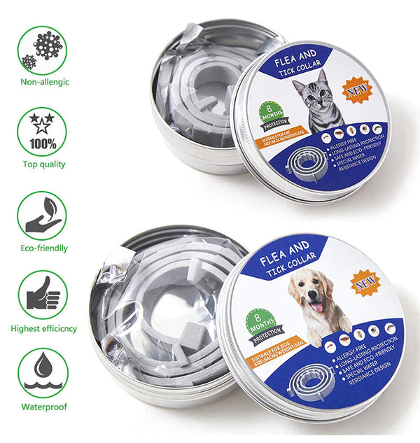 Flea Tick Collar Ideal for Outdoor Cats & Dogs pets-park-pk