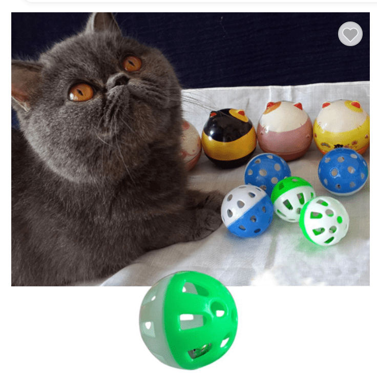 Ball Jingle Balls * 1 - Cat Toy pets-park-pk