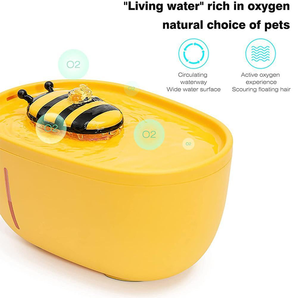 Bee Fountain for Pets 2.0L Plus 2 Free Filters pets-park-pk