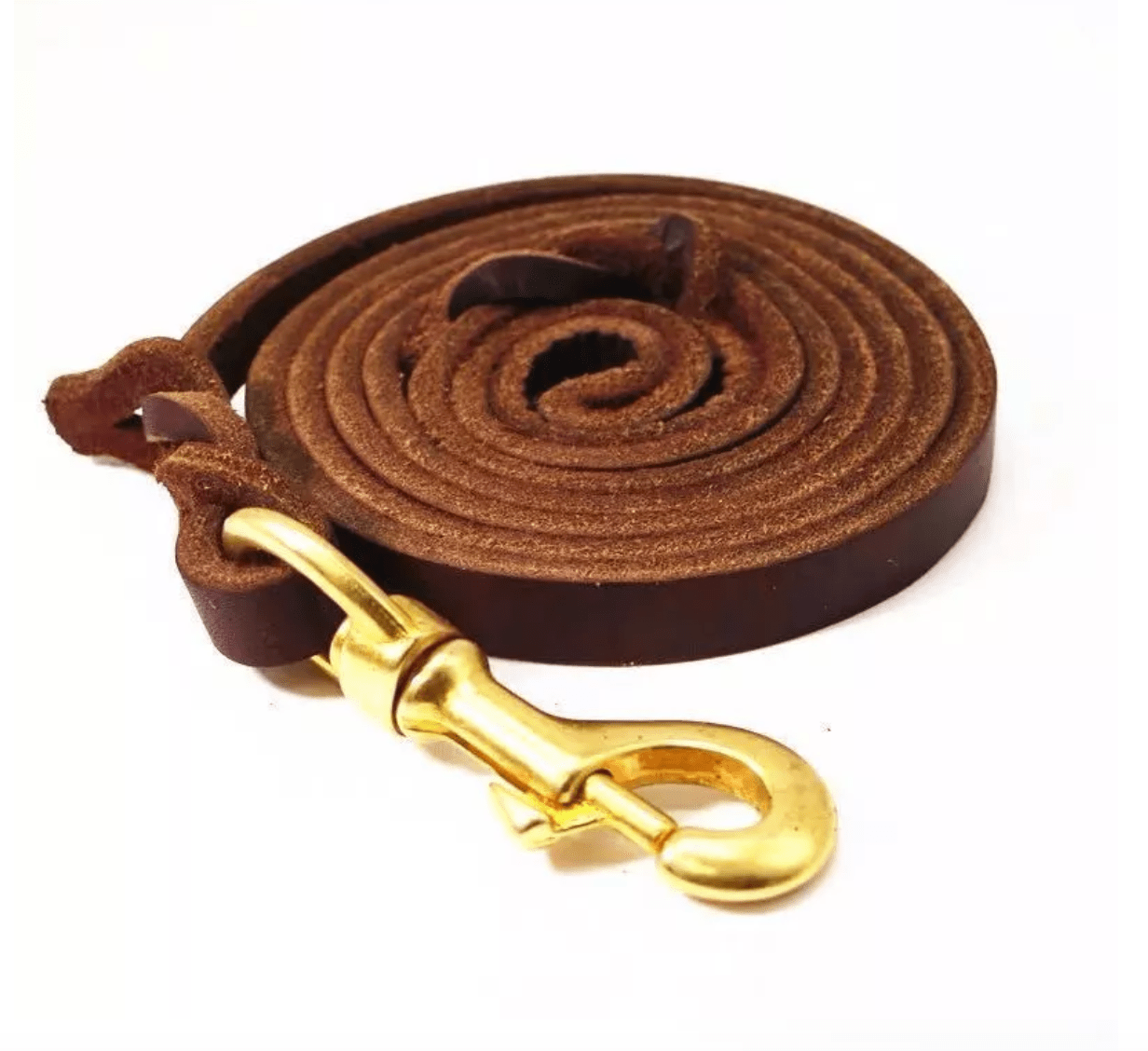 Brown GSD Show Leash for Dogs pets-park-pk