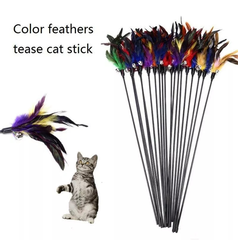 Cat Colourful Playing Stick pets-park-pk