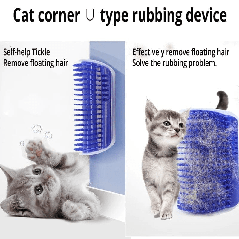 Corner Scratcher With Catnip Rubbing Device pets-park-pk