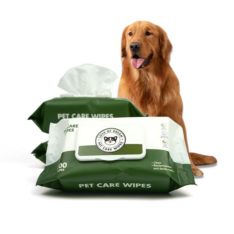 Cat/Dog Cleaning Wipes 100 Pieces pets-park-pk