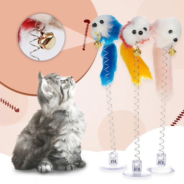 Cat Suction Spring Toy 01 Piece pets-park-pk