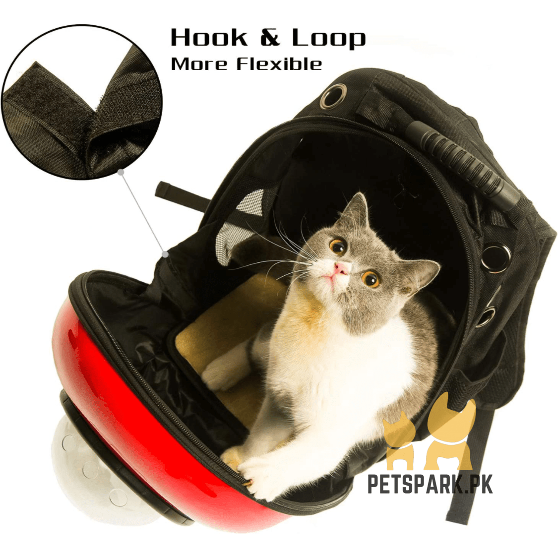 Cat Travel Backpack Colorful pets-park-pk