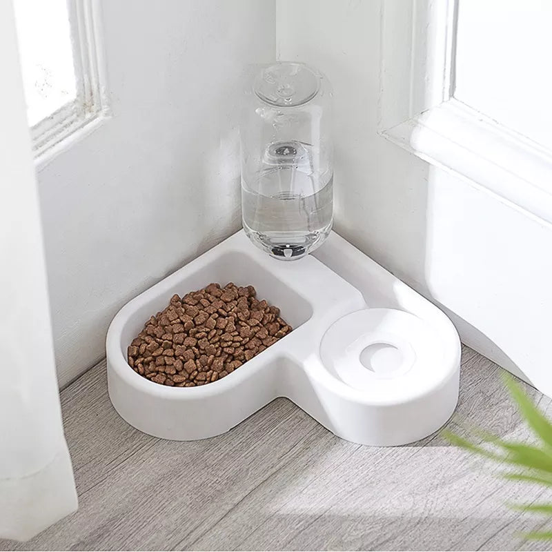 Corner Point Automatic Food Dispenser 500ML pets-park-pk