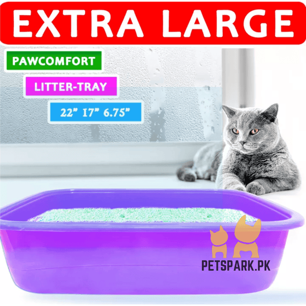 Extra Litter Tray with Free Scoop Adult Large Cat/s pets-park-pk