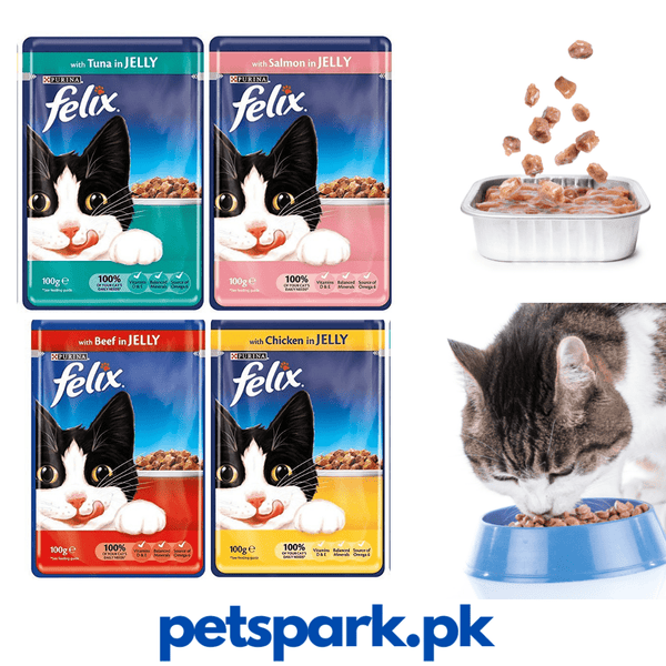 Felix Adult Cat Mixed Selection in Jelly Wet Food Pouch * 1 pets-park-pk