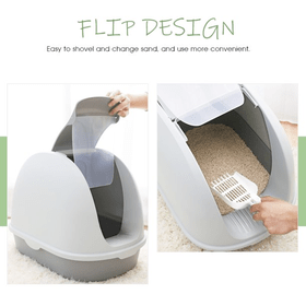 Flip Design Litter Box pets-park-pk