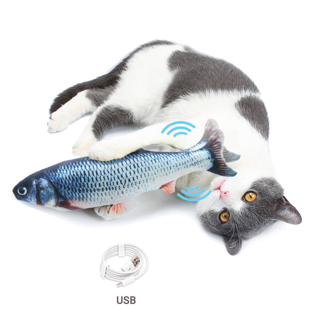 Floppy Fish Toy for Cats and Dogs pets-park-pk