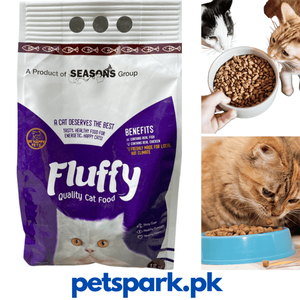 Fluffy Cat Food – 1.2 KG pets-park-pk