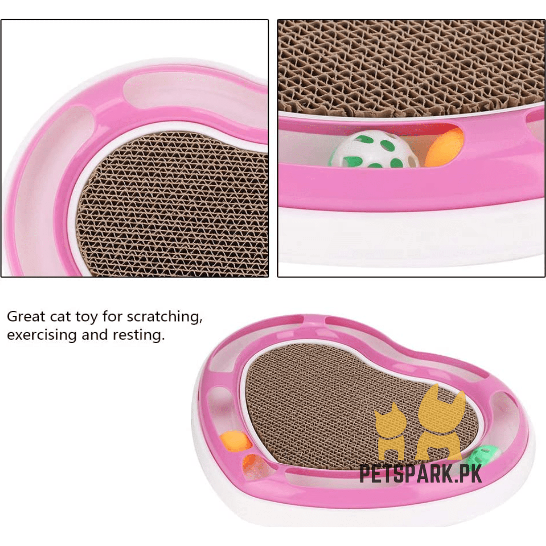 Heart Shape Scratching Board pets-park-pk