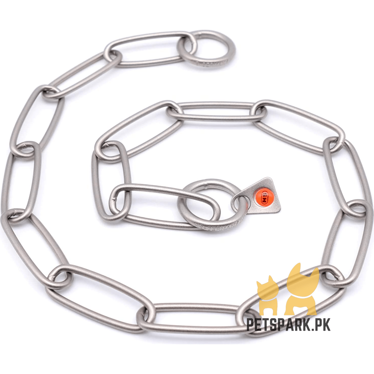 High Quality Long Link Choke Chain for GSD pets-park-pk