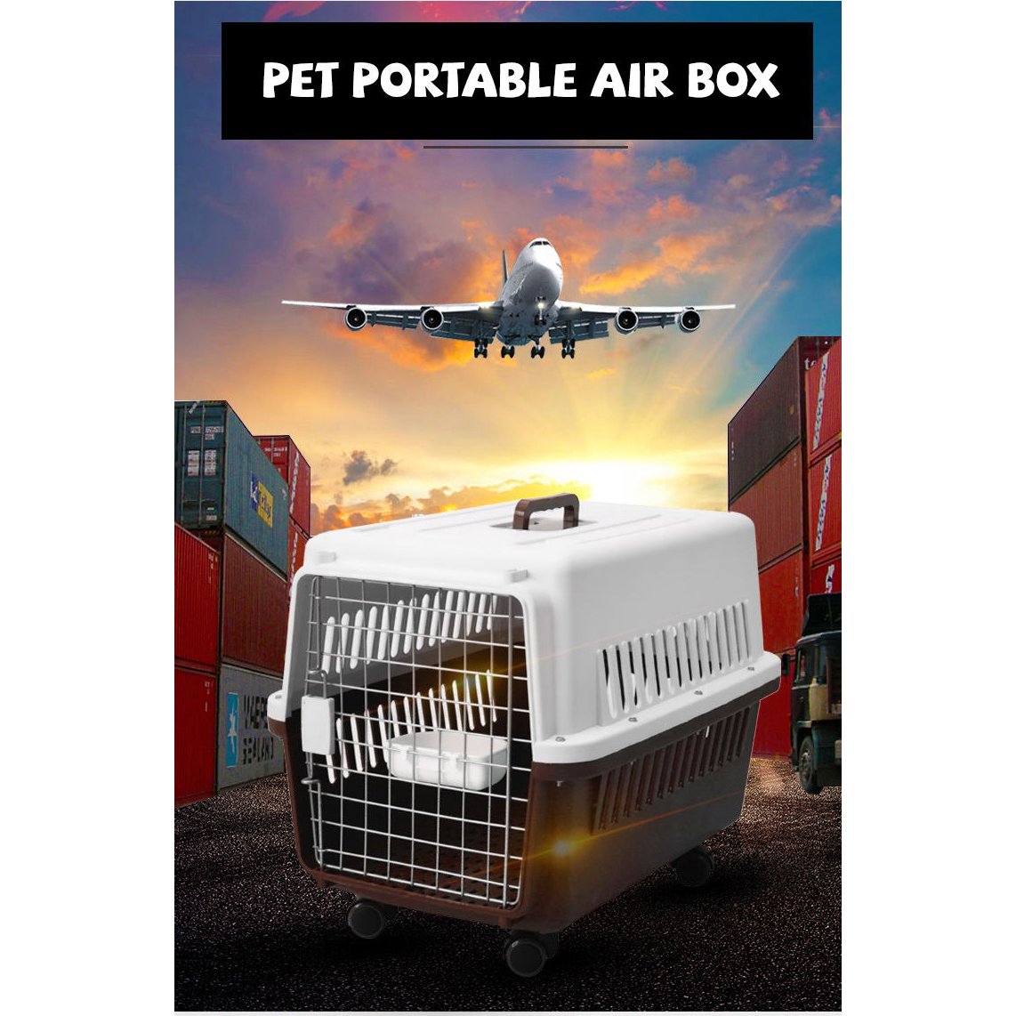 Jet Airline Approved Pet Carrier Box pets-park-pk
