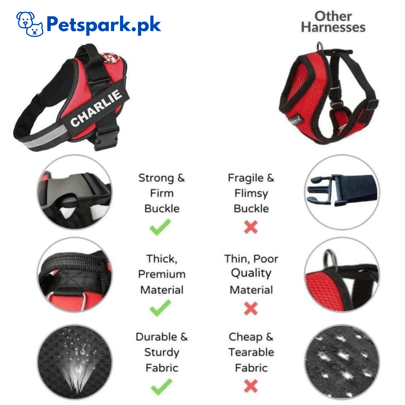 K9 Harness For Dogs Imported pets-park-pk